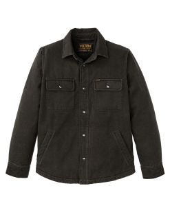 Fleece Lined Jac-shirt - Peat