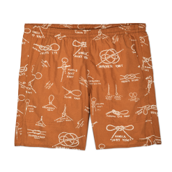 Oxbow Lake Trunks - Bourbon / Knots