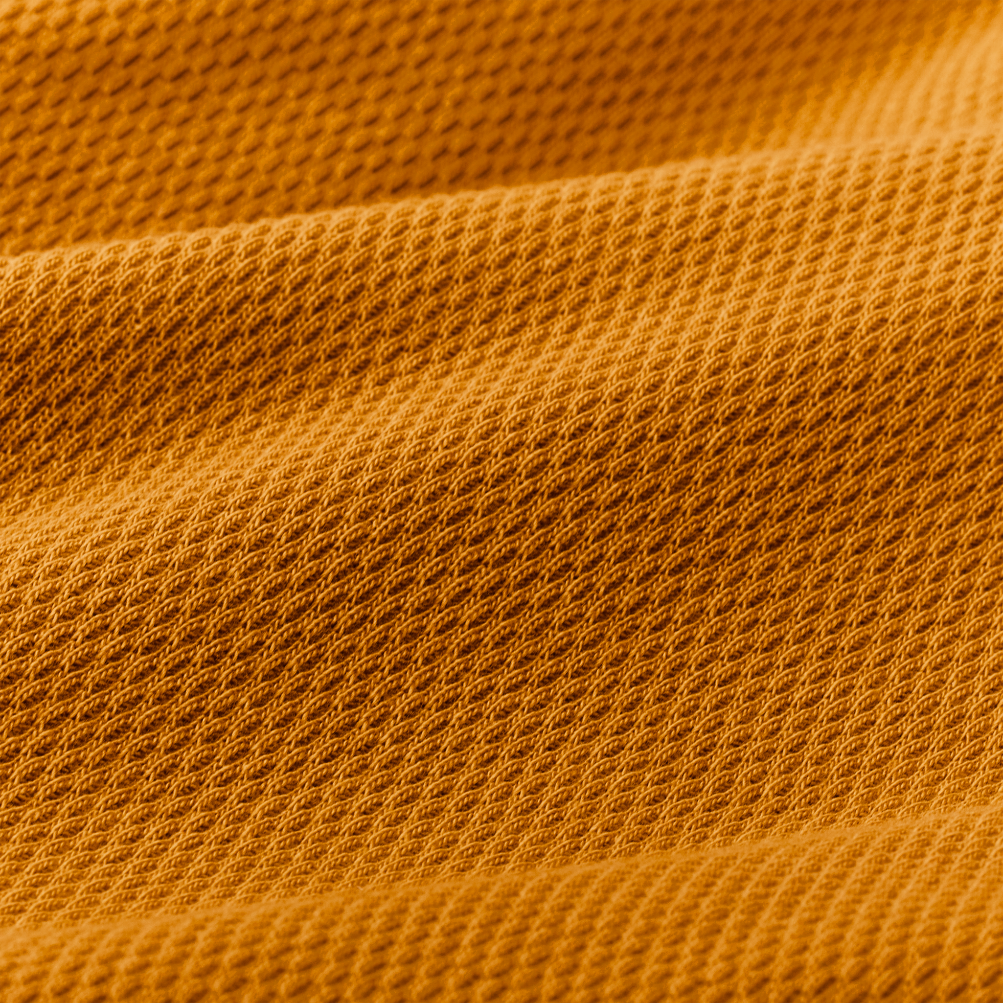 Waffle Knit Henley - Buckthorn Brown - Image 5