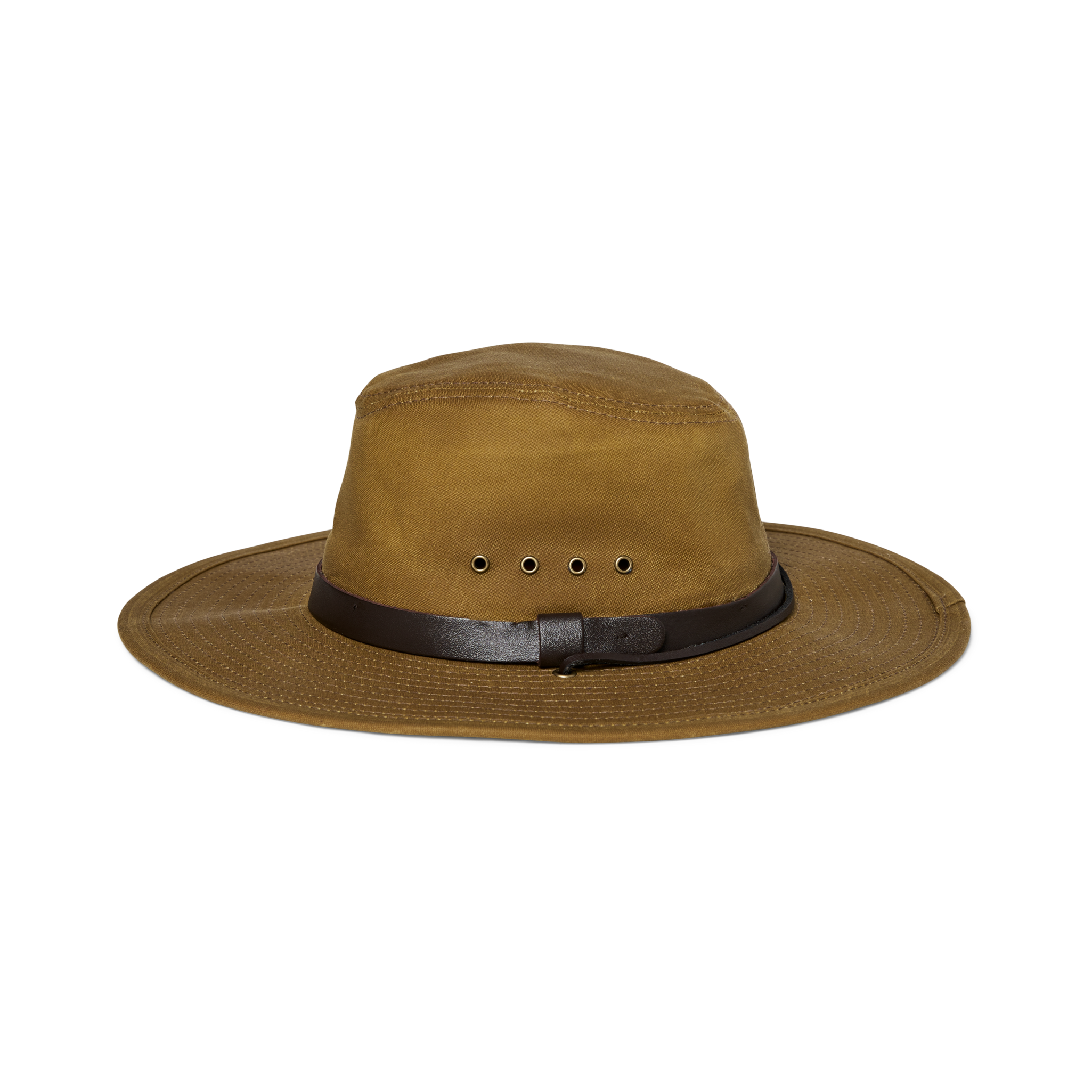Tin Cloth Bush Hat - Dark Tan - Image 5
