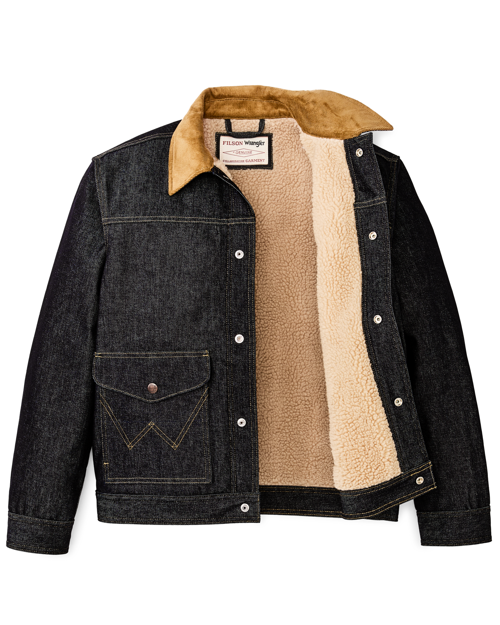 Wrangler X Filson Denim Work Jacket - Indigo - Image 3