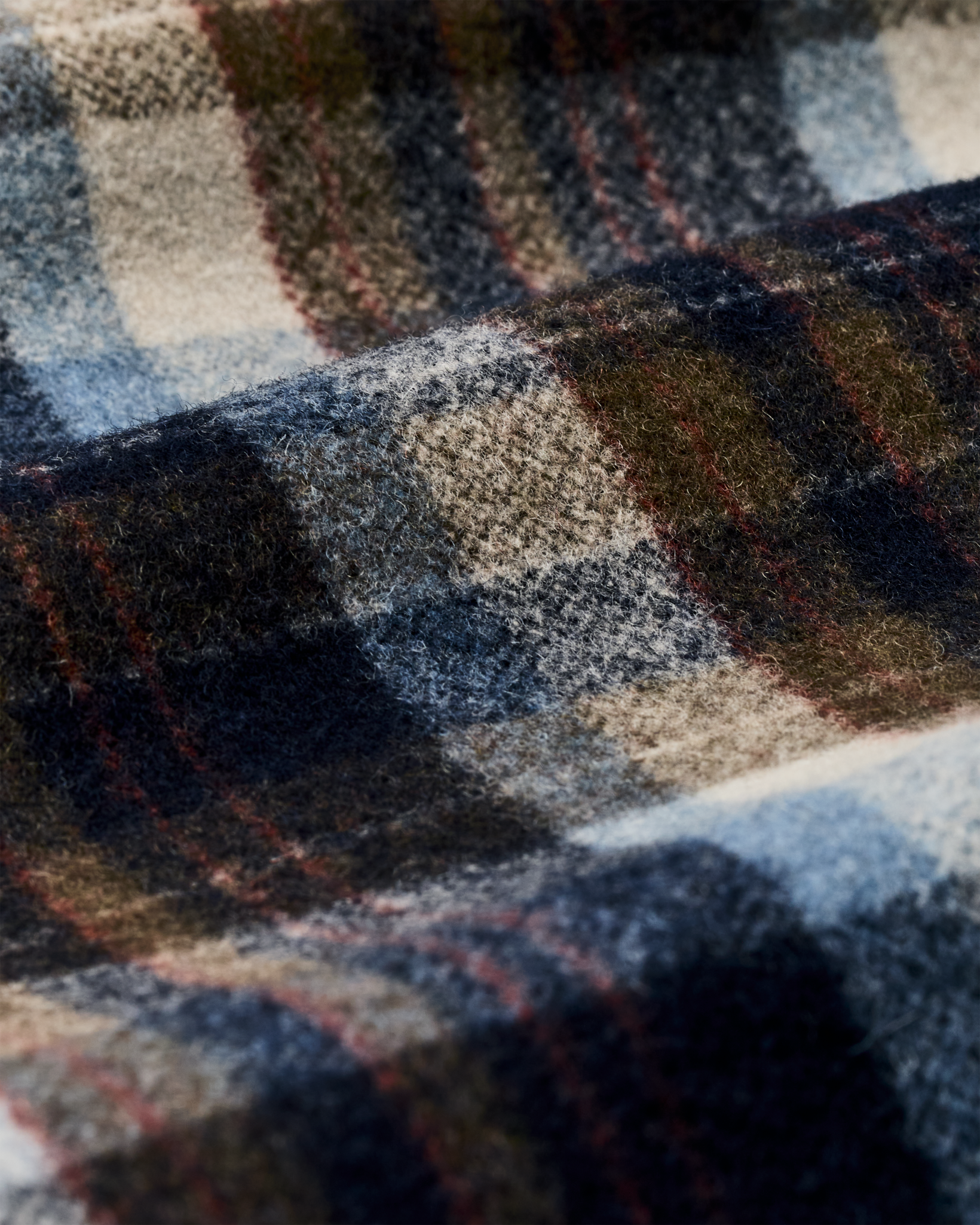 Wool Jac-shirt - Brown / Light Blue Multi Plaid - Image 8