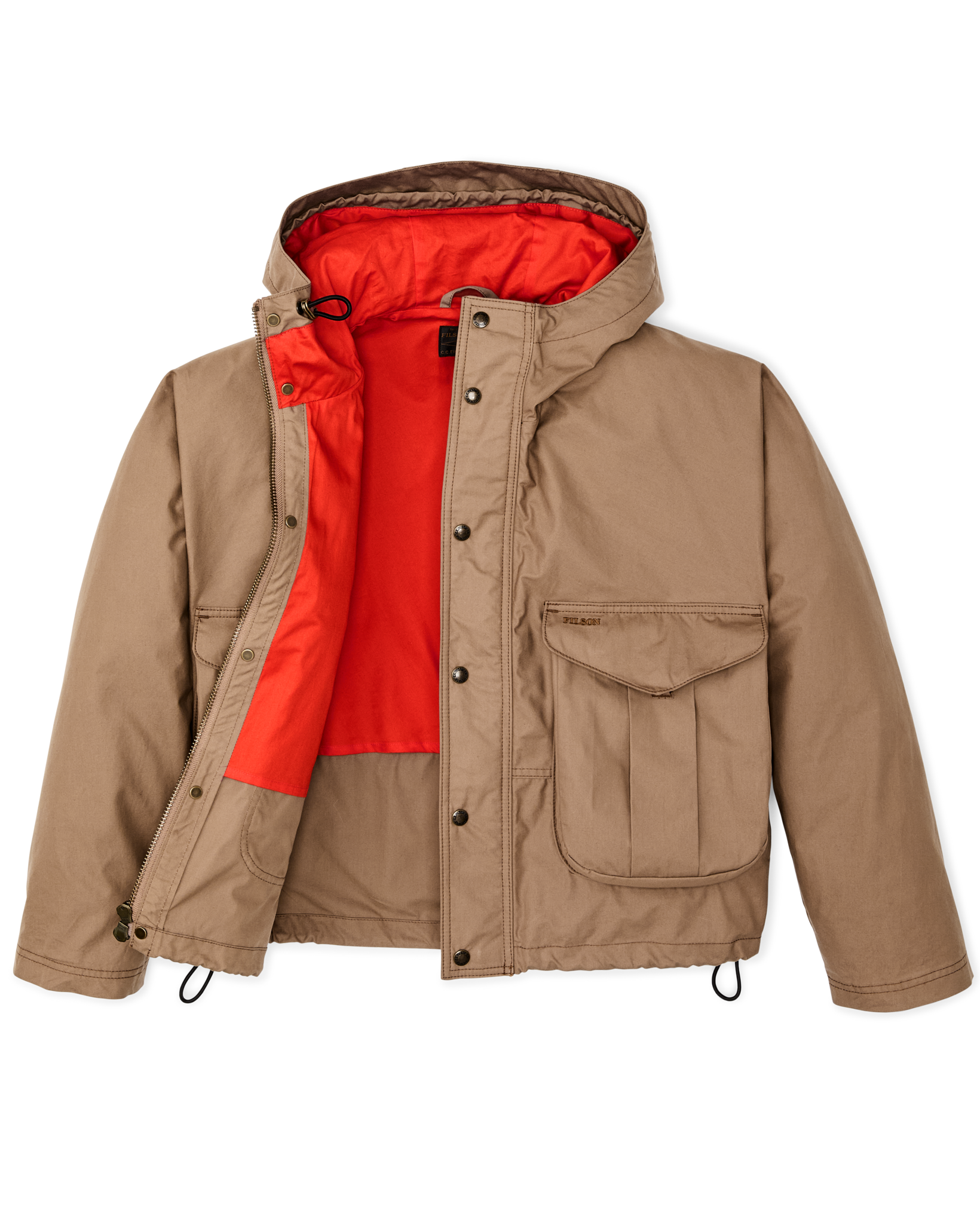 Women's Aviator Cloth Wading Jacket - Dark Tan - Image 6