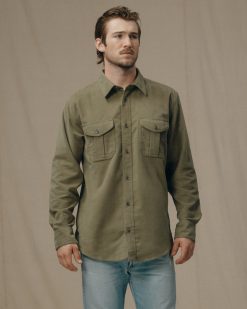 Moleskin Seattle Shirt - Lovat