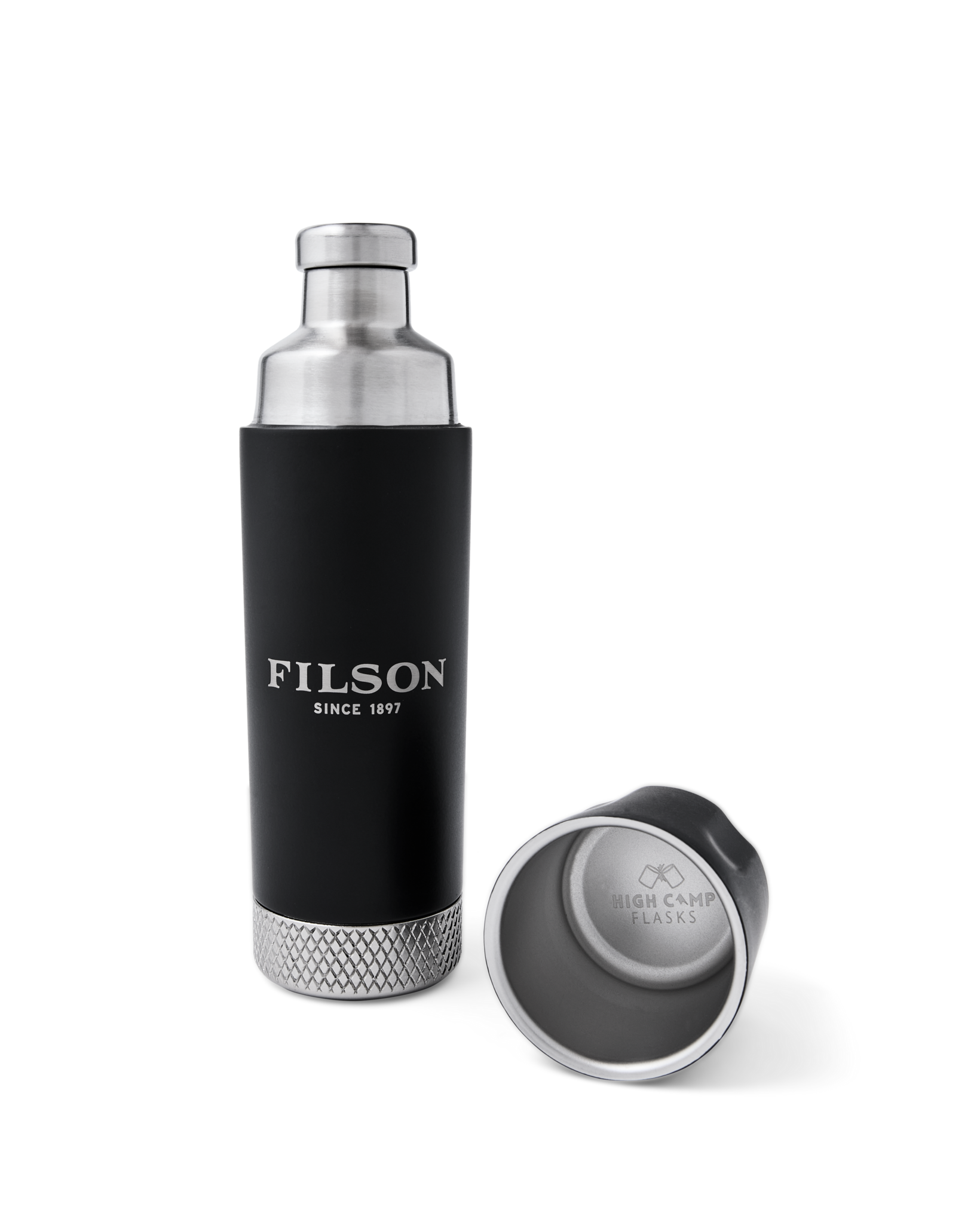 High Camp 9-oz. Torch Flask - Black - Image 2