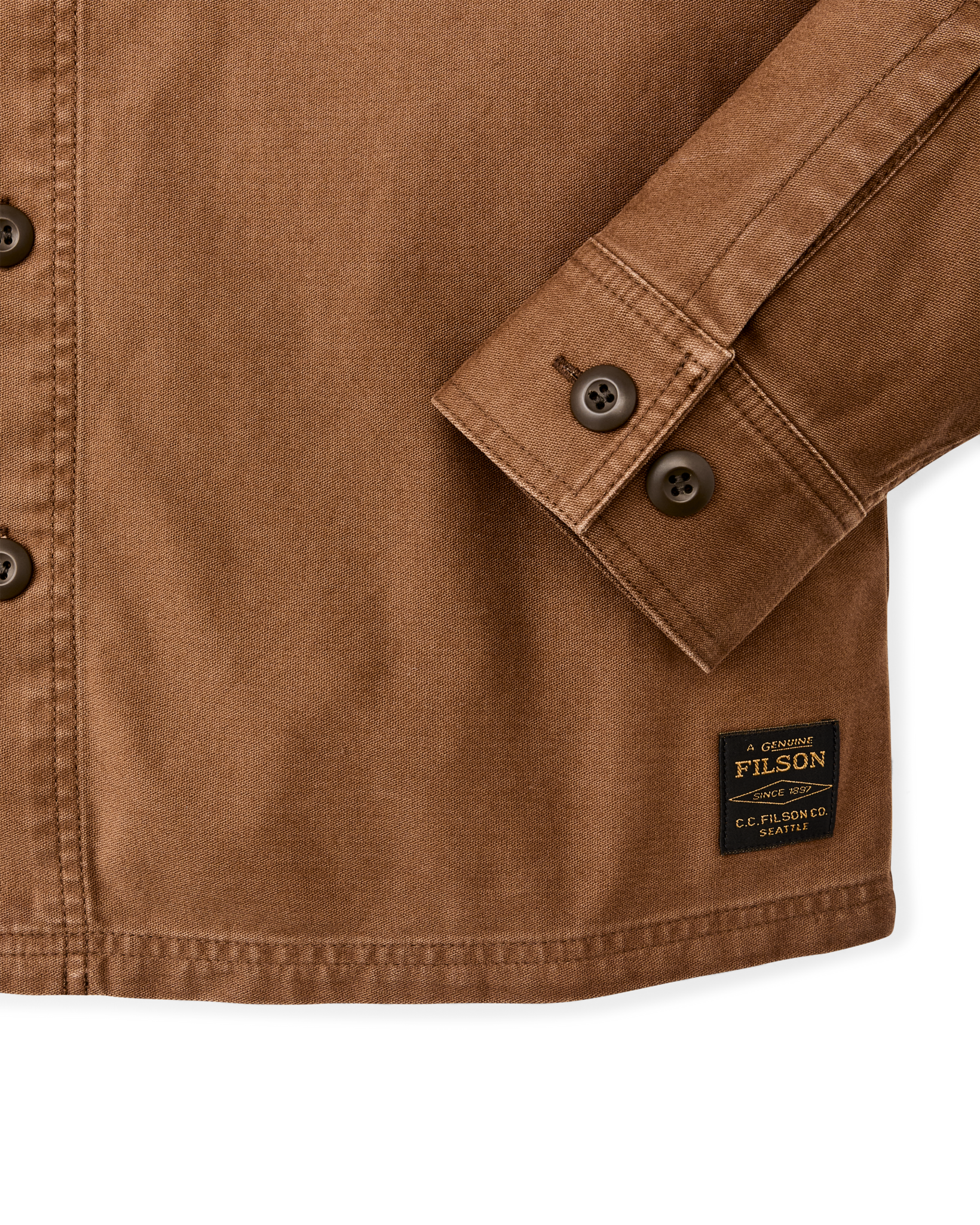 Clarkston Jac-shirt - Labrador Brown - Image 5