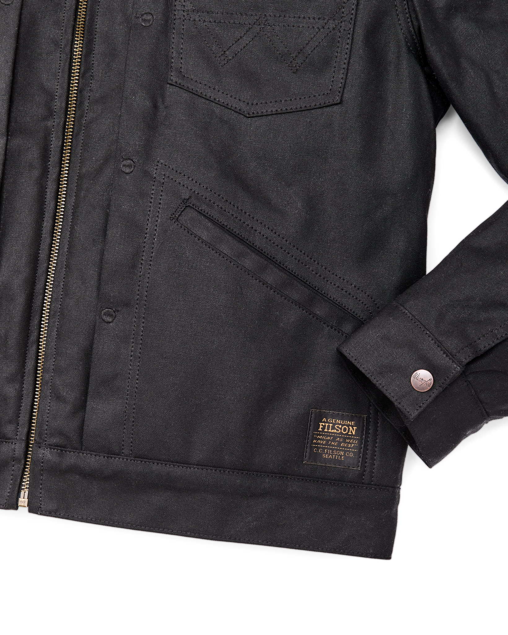 Wrangler X Filson Adventure Jacket - Black - Image 8