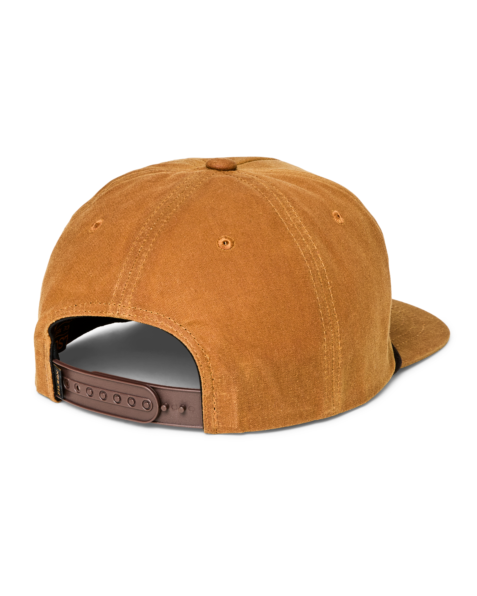 Waxed Trucker Cap - Gold Brown / Scenic - Image 2
