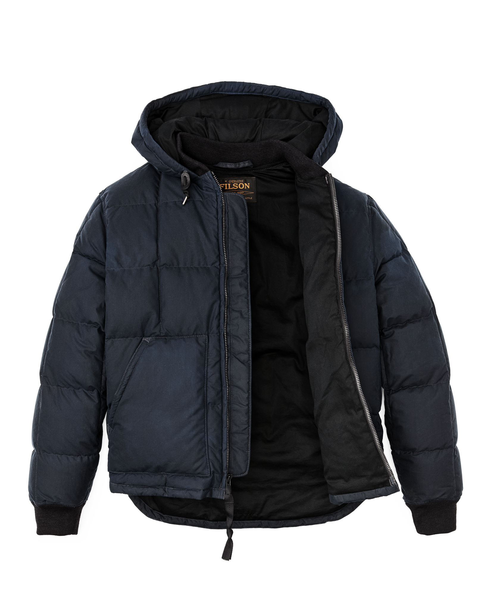 Waxed Down Jacket - Night Sky - Image 8