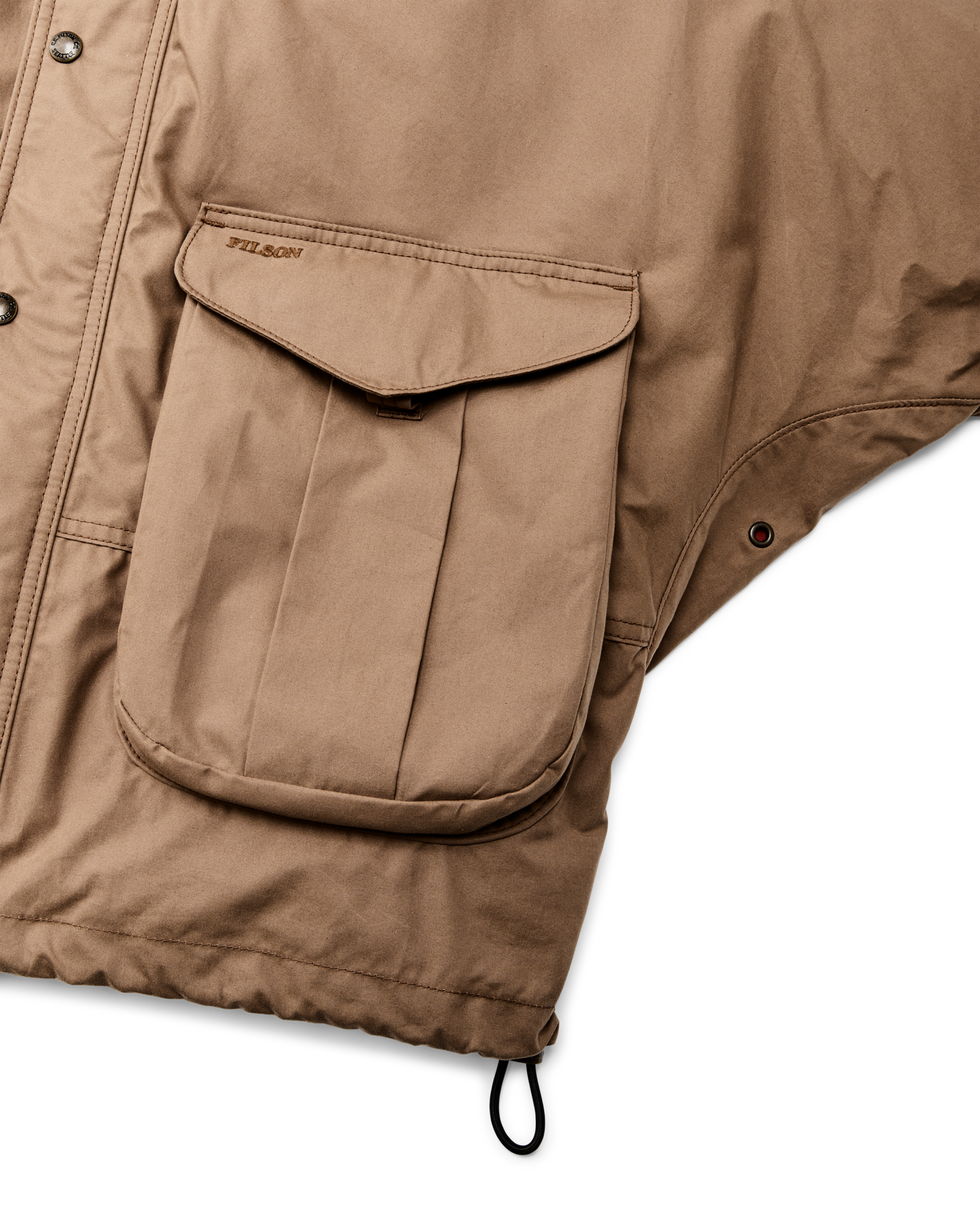 Women's Aviator Cloth Wading Jacket - Dark Tan - Image 9