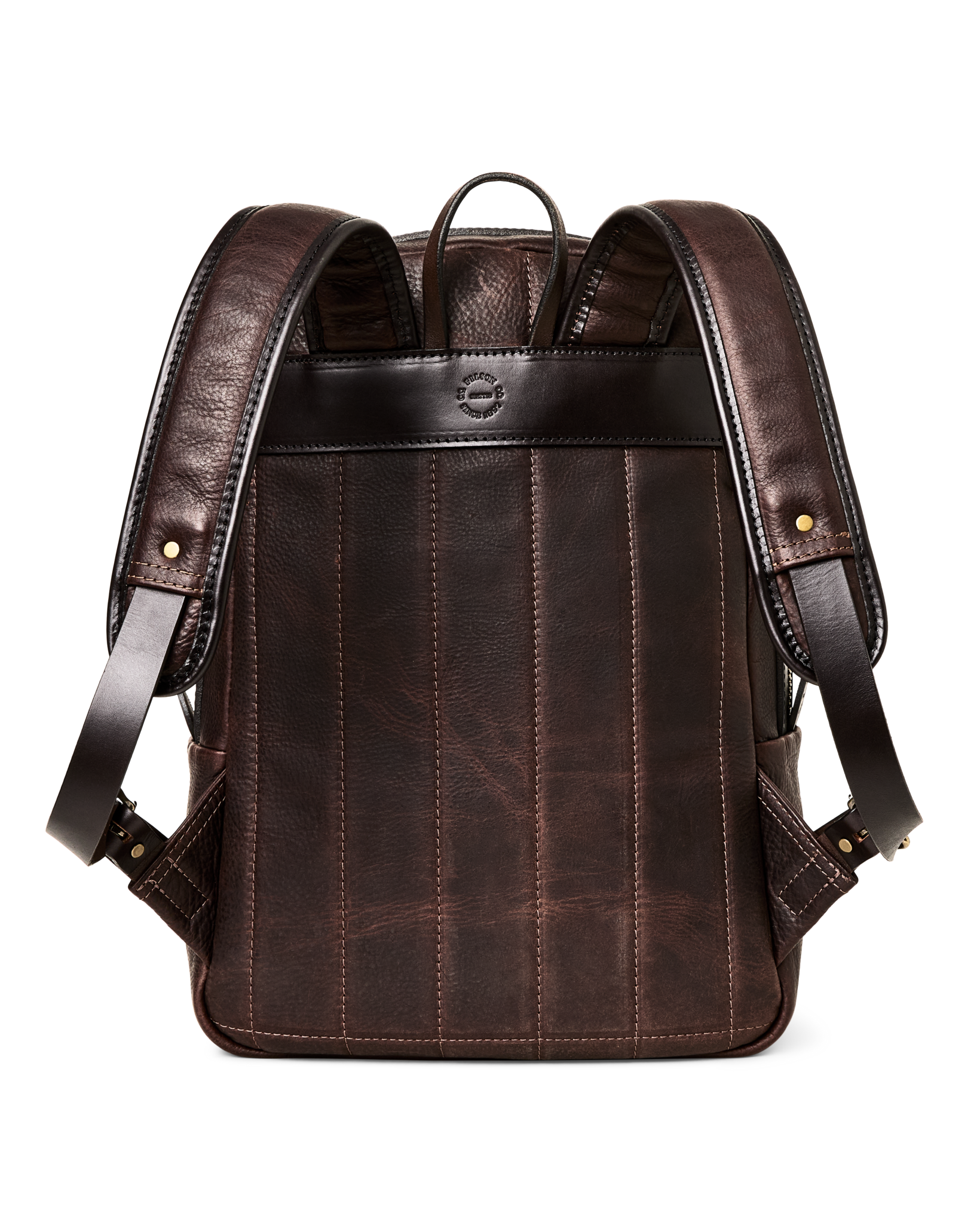 Heritage Leather Journeyman Backpack - Ballard Brown - Image 2