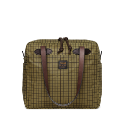 Tin Cloth Zipper Tote Bag  - Flyway Green