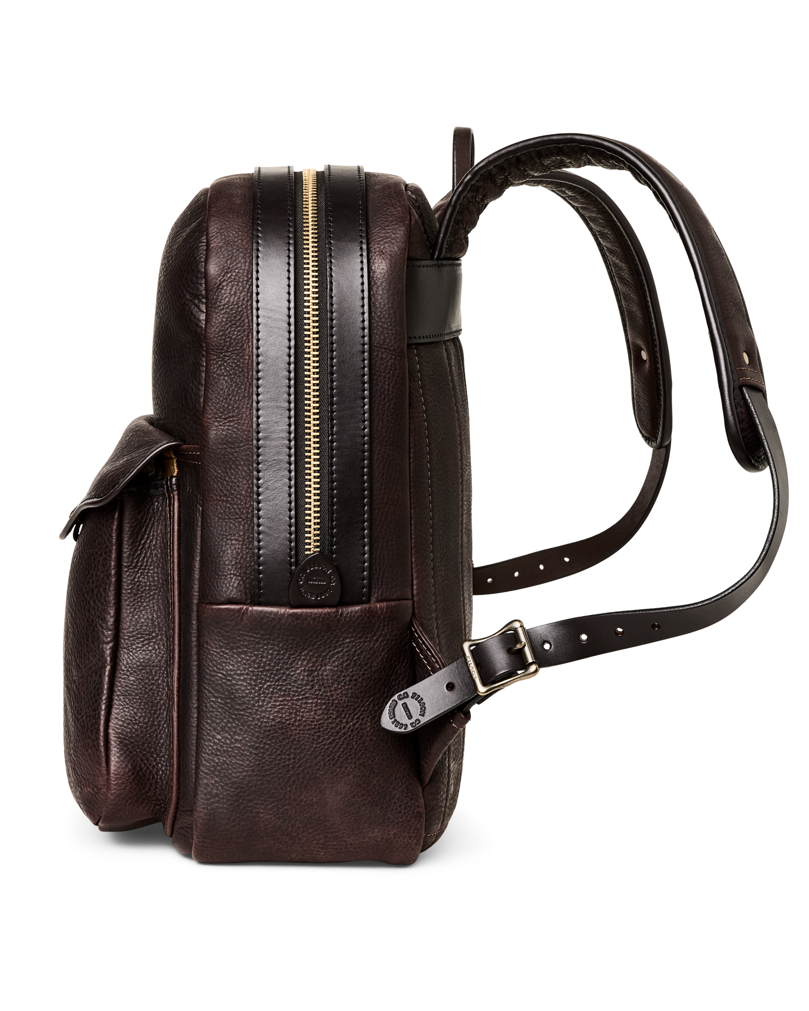Heritage Leather Journeyman Backpack - Ballard Brown - Image 3