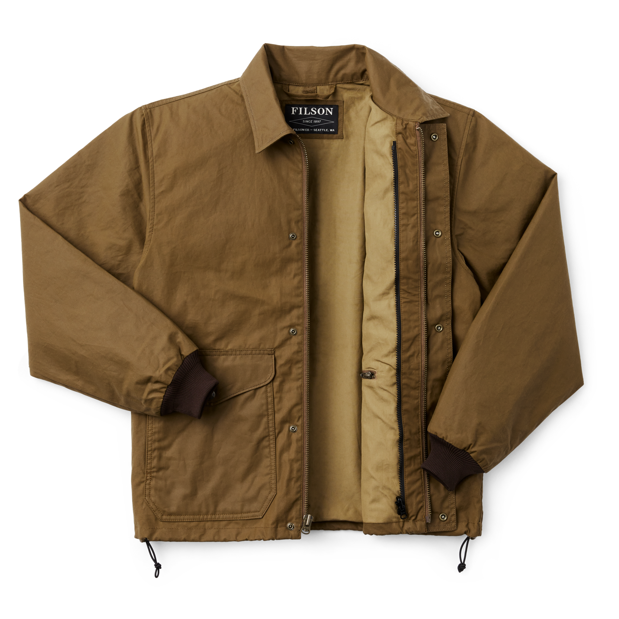 Aberdeen Work Jacket - Dark Tan - Image 3