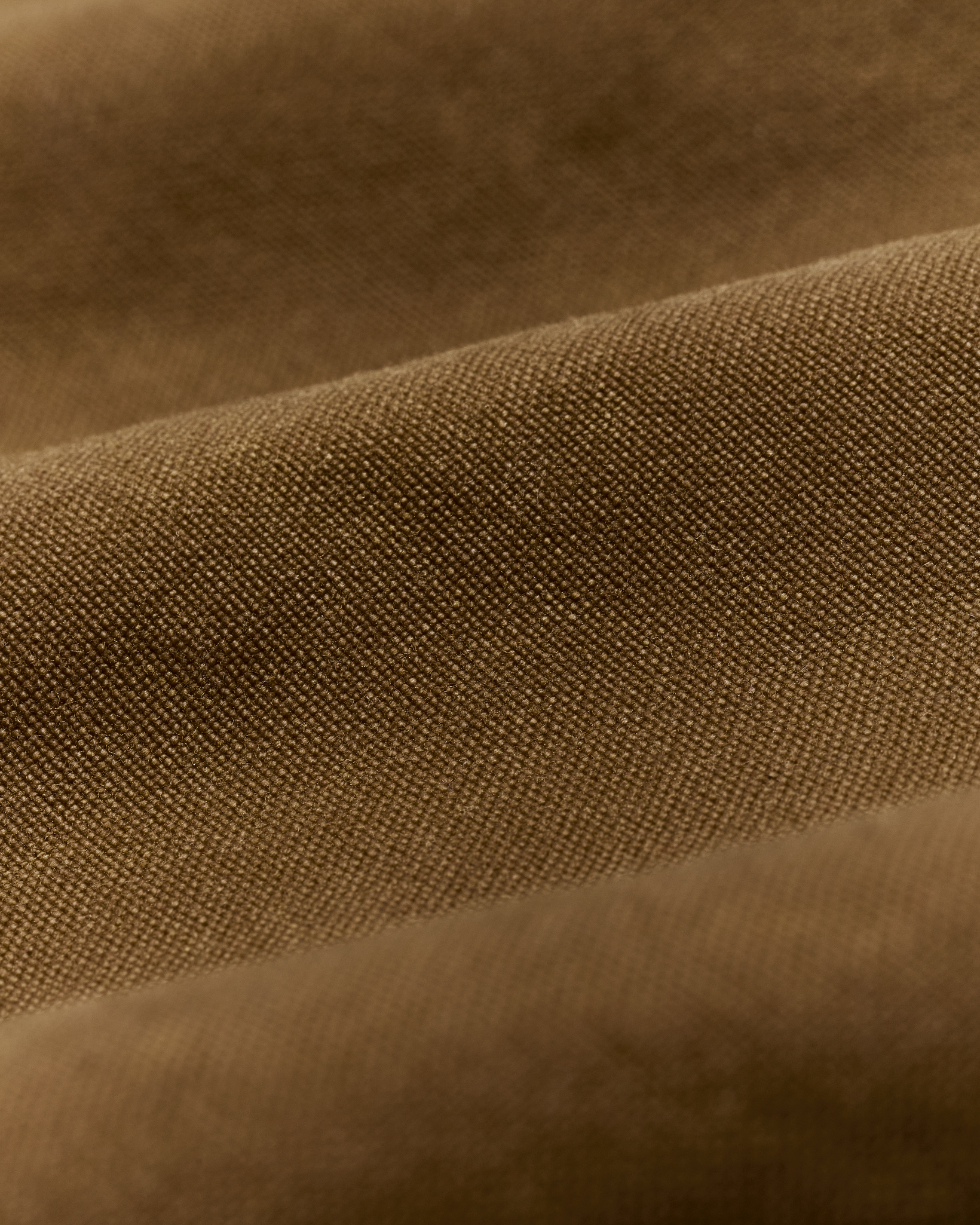 Lined Tin Cloth Cruiser Jacket - Dark Tan - Image 10