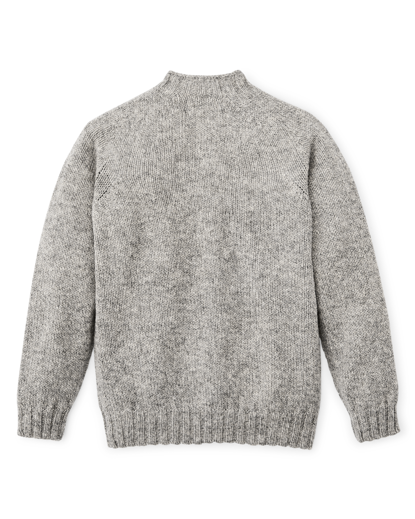 Heritage 3-gauge Wool Sweater - Oat Heather - Image 5