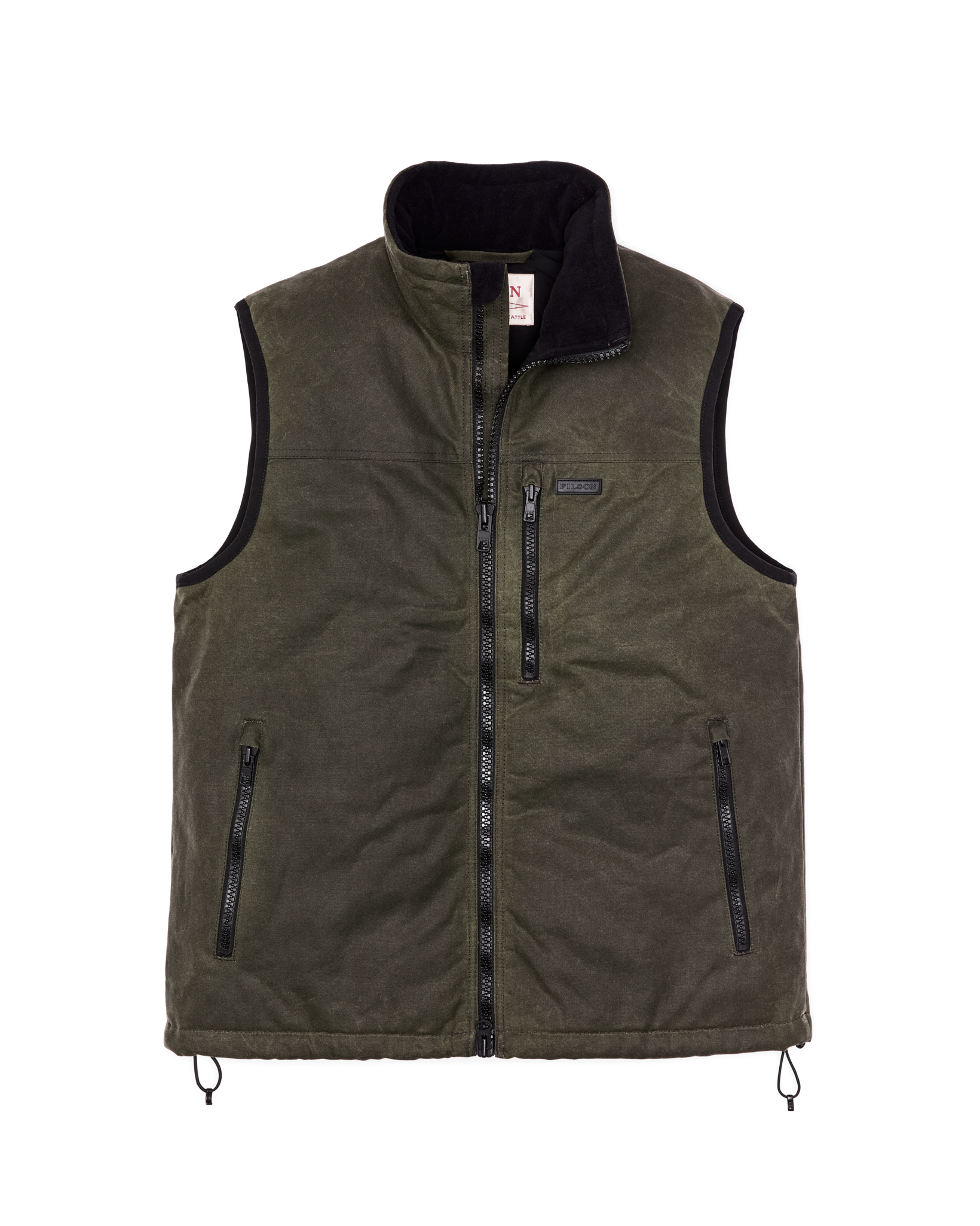 Tin Cloth Primaloft Vest - Otter Green