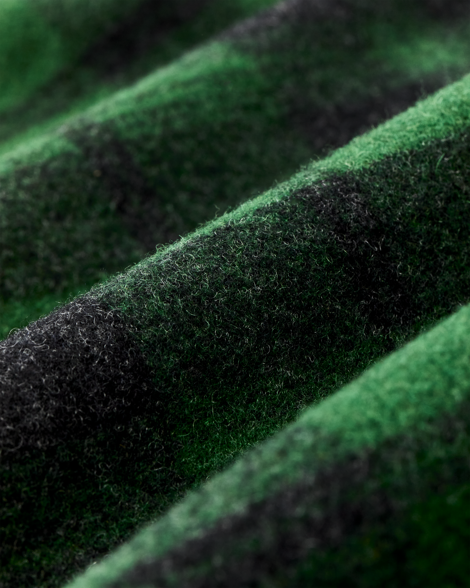 Wool Jac-shirt - Green / Black Plaid - Image 6