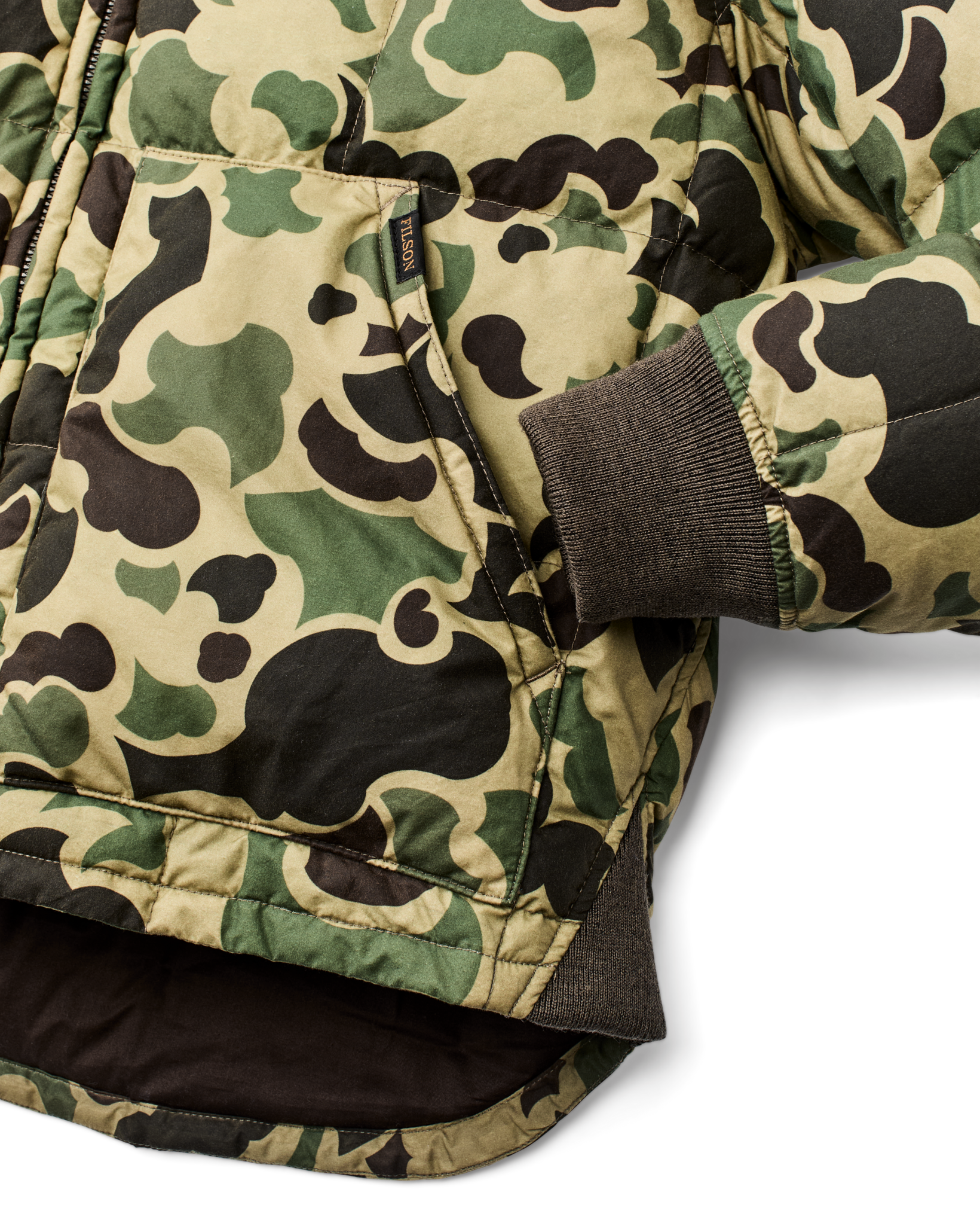 Waxed Down Jacket - Tundra Shrub Camo - Image 7