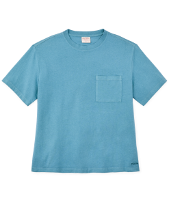 Women's Short Sleeve Pocket Tee - Storm Blue