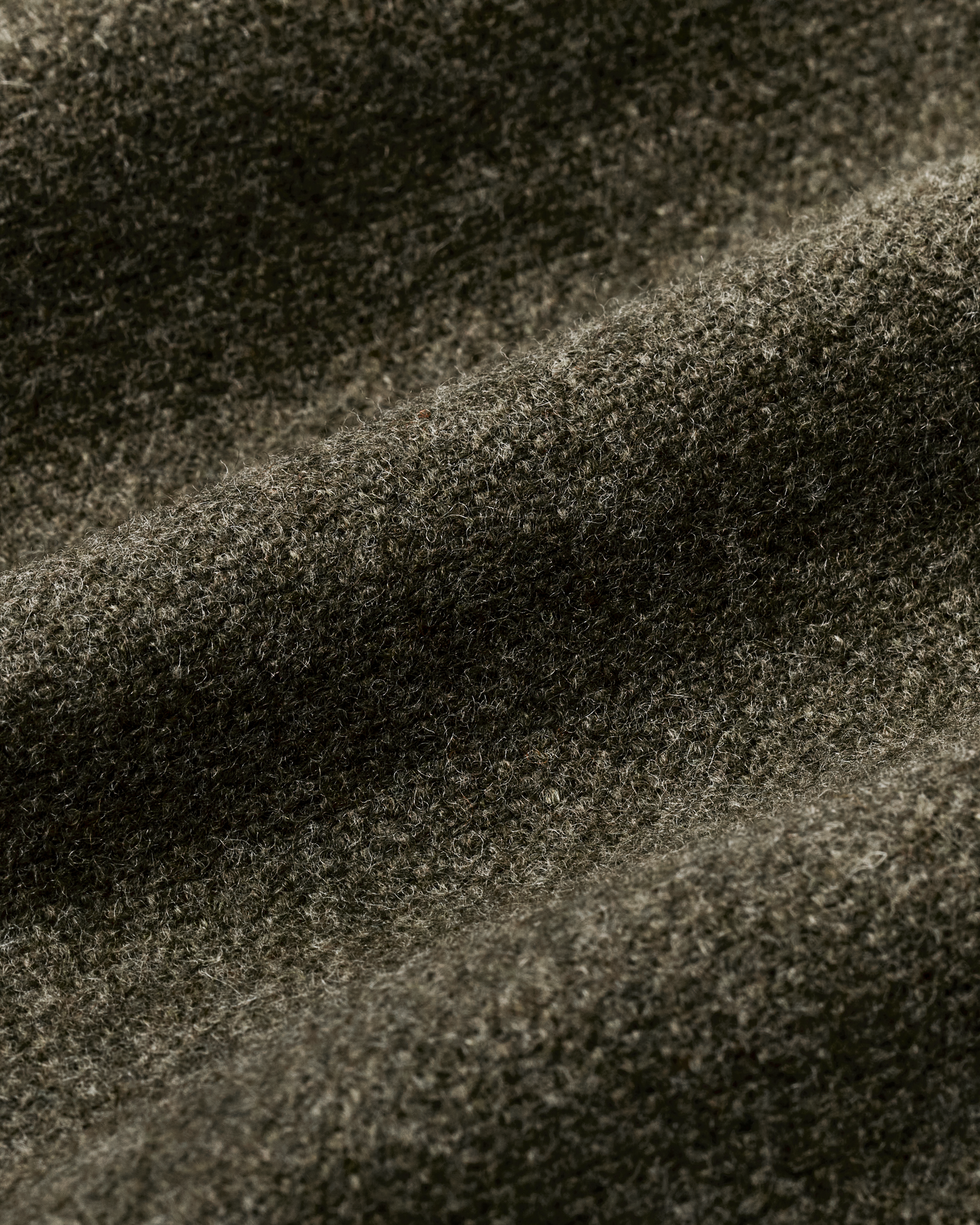 1922 Archive Wool Shirt - Dark Olive - Image 5