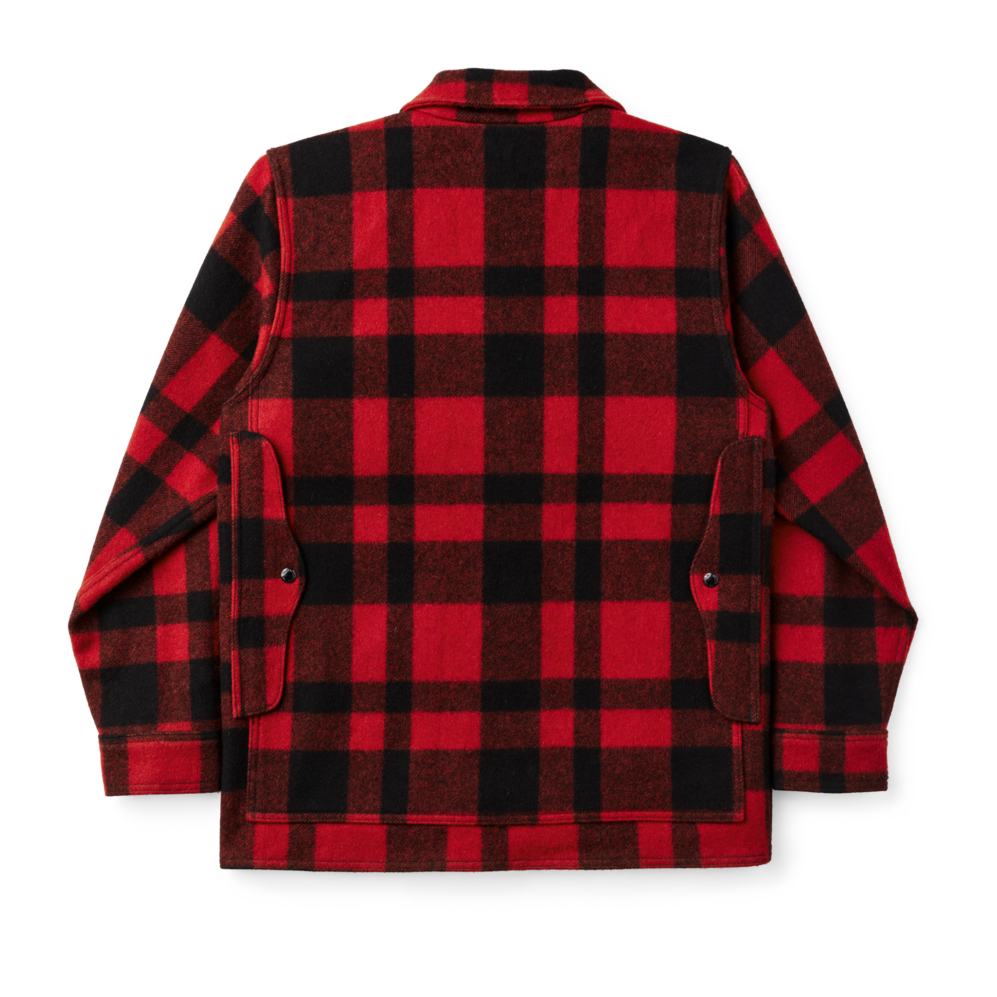 Mackinaw Wool Cruiser Jacket - Red/black Plaid - Image 2
