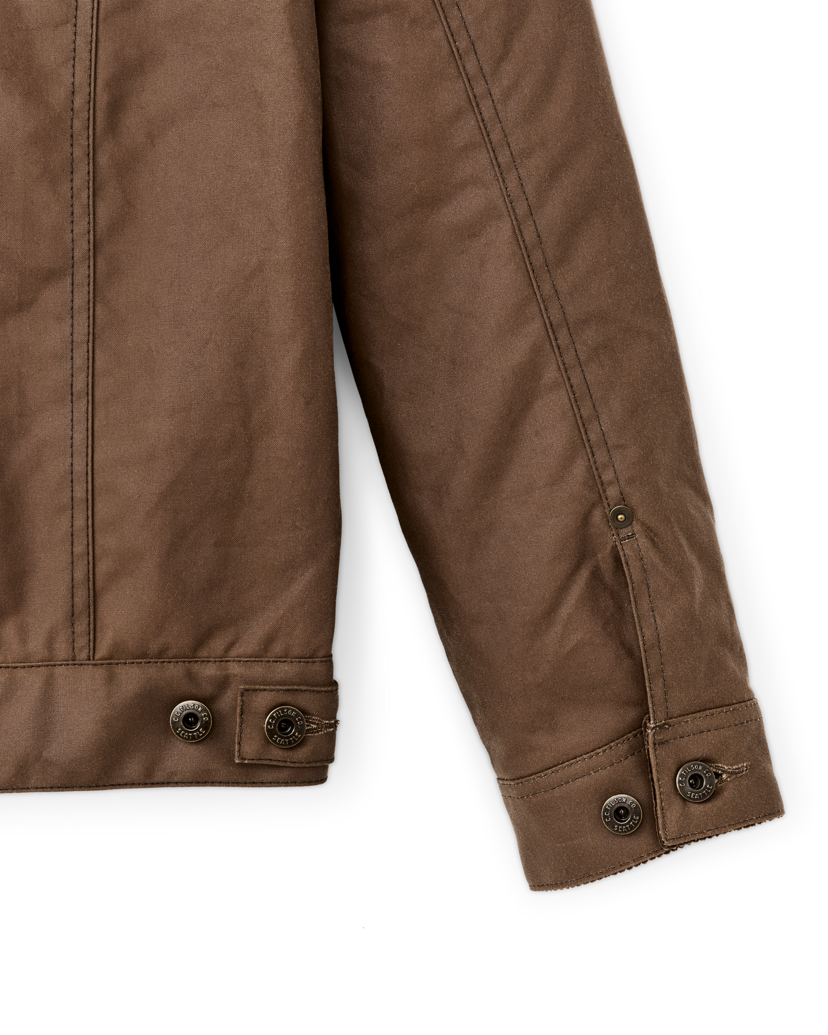 Insulated Short Cruiser Jacket - Dark Brown - Image 6