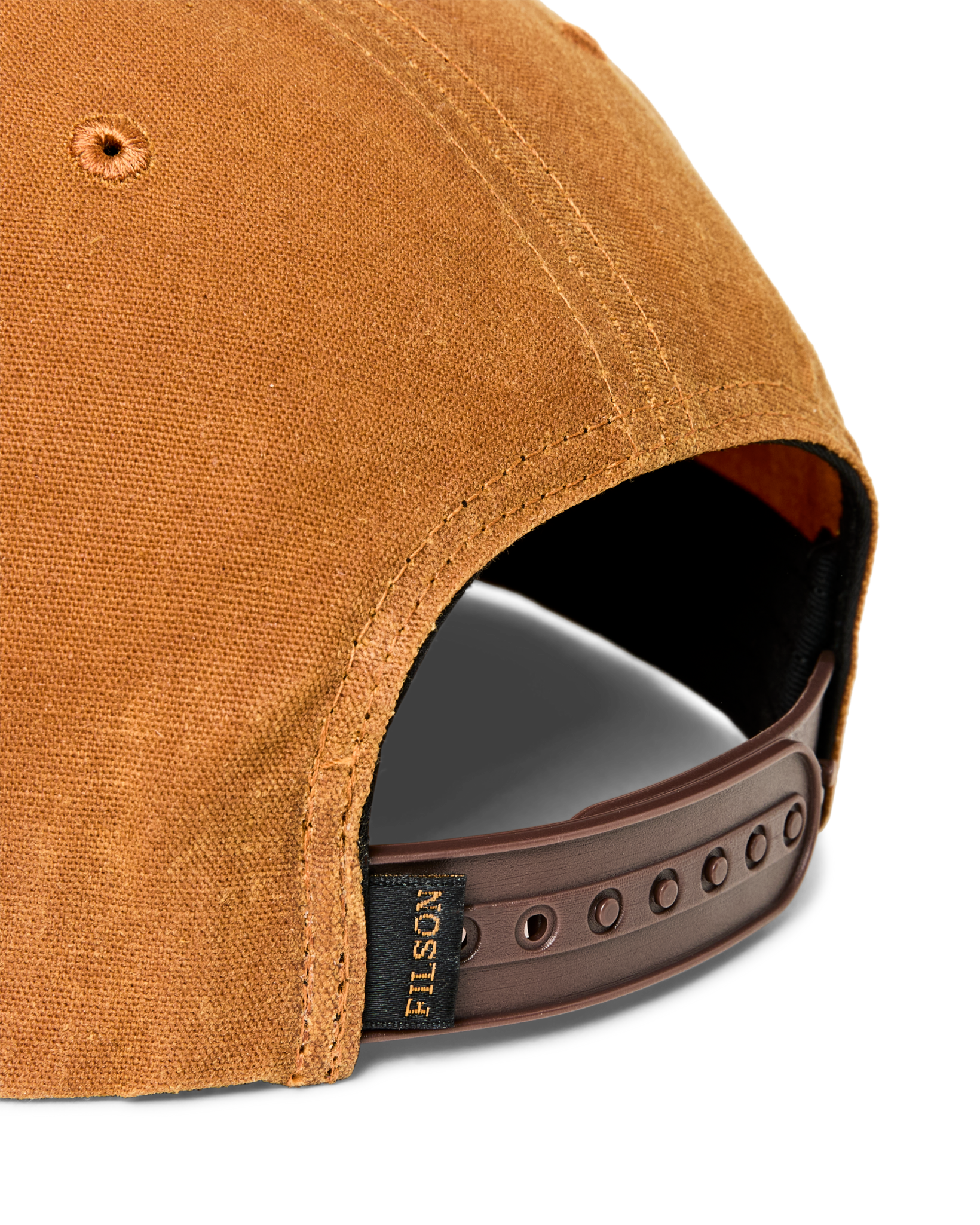 Waxed Trucker Cap - Gold Brown / Scenic - Image 3